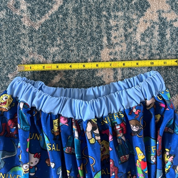 Enchanted Dress Shop Universal Minion Hello Kitty Harry Potter Skirt Sz Small - Picture 4 of 5